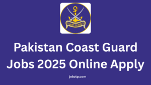 Pakistan Coast Guard Jobs 2025 Online Apply