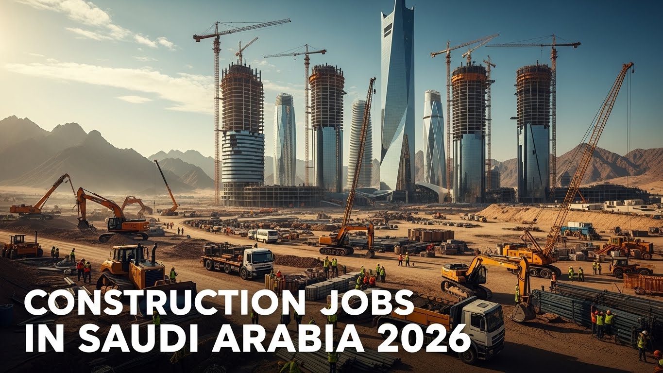 Construction Jobs in Saudi Arabia 2026